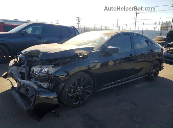 SHHFK7H46HU404582 2017 HONDA CIVIC Black 