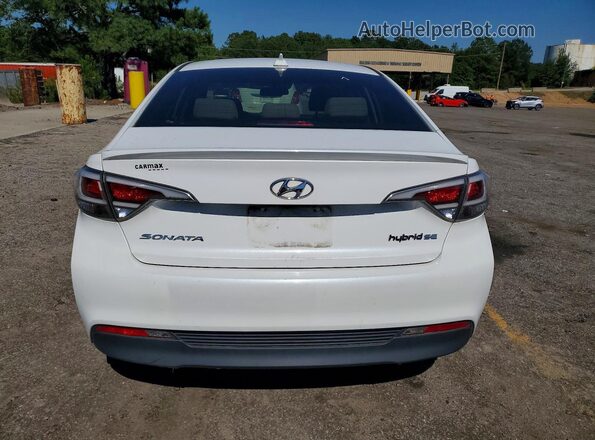 KMHE24L15HA059137 2017 HYUNDAI SONATA White 
