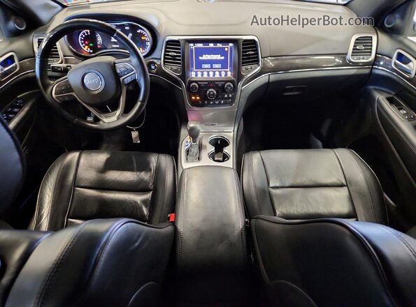 1C4RJFCG3JC387871 2018 JEEP GRAND Black ხელსაწყოთა პანელის ხედი