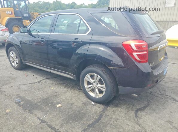 2GNFLEEK1G6264619 2016 CHEVROLET EQUINOX Black Задня права чверть