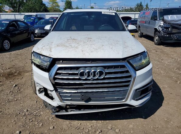 WA1LAAF71JD028267 2018 AUDI Q7 White Հետևի տեսք