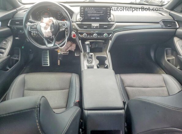 1HGCV1F34LA028454 2020 HONDA ACCORD Black 