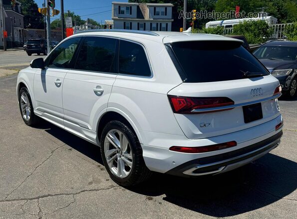 WA1LXAF72LD002651 2020 AUDI Q7 White უკანა მარჯვენა