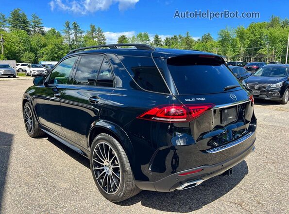 4JGFB4KE3LA026820 2020 MERCEDES-BENZ GLE Черный Передняя правая четверть