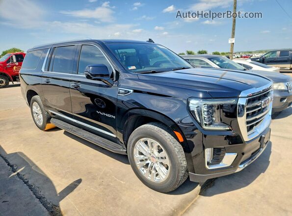 1GKS1GKD9NR275050 2022 GMC YUKON Черный Вид спереди