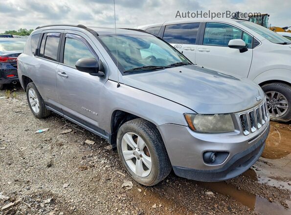 1C4NJCBA8GD512599 2016 JEEP COMPASS Silver Դիմացի տեսք