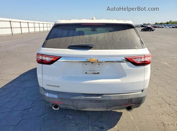 1GNERFKW1KJ279298 2019 CHEVROLET TRAVERSE Белый Вид салона спереди