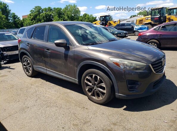 JM3KE4DY9G0773262 2016 MAZDA CX-5 Brown Front view