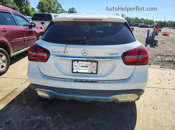 WDCTG4GB5KJ547313 2019 MERCEDES-BENZ GLA Белый Вид салона спереди