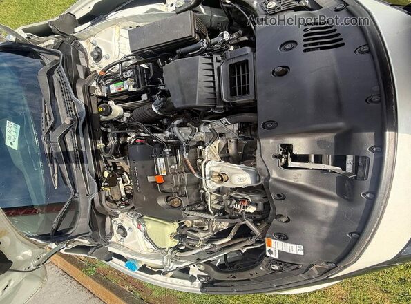 19XFC2F82KE049933 2019 HONDA CIVIC White Vista del salpicadero