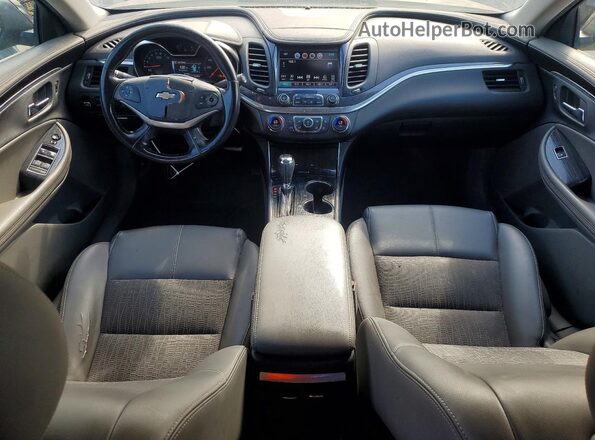 2G1105SA0H9151924 2017 CHEVROLET IMPALA Black Вид щитка приладів