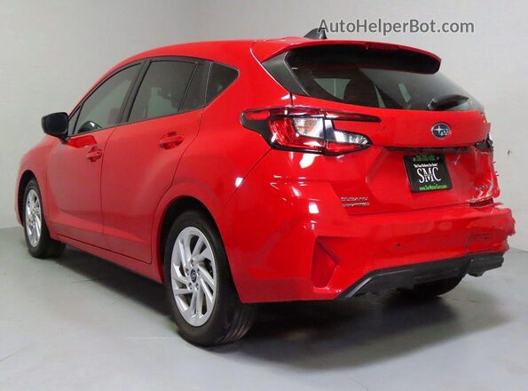JF1GUABC7S8214221 2025 SUBARU IMPREZA Red Vista frontal