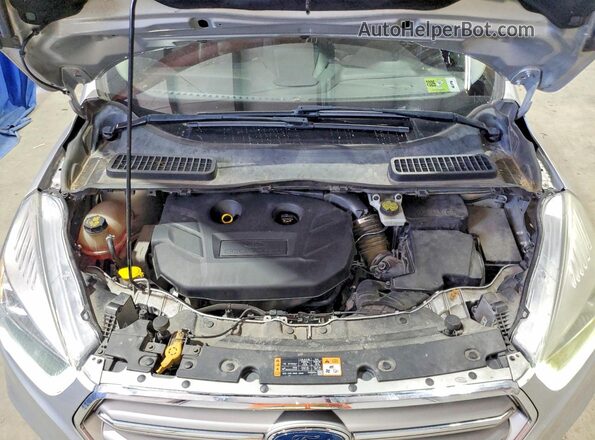 1FMCU9J99HUB85457 2017 FORD ESCAPE Silver Widok naklejki z numerem VIN