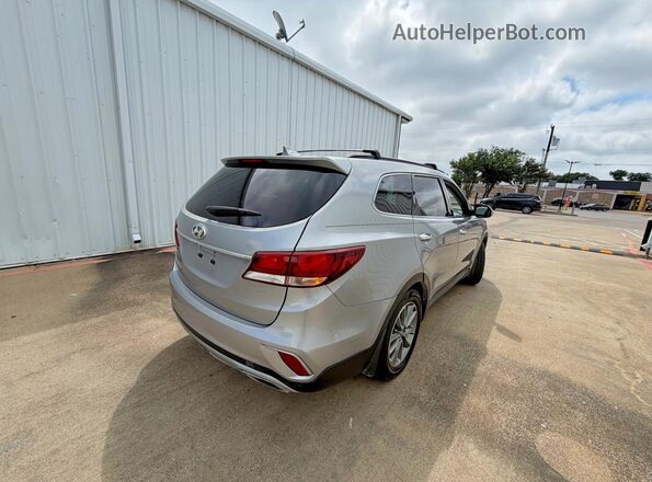 KM8SM4HF9HU204583 2017 HYUNDAI SANTA FE Silver 