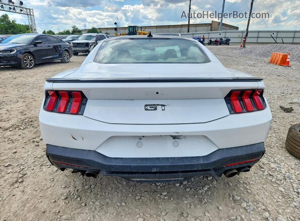 1FA6P8CF8S5401294 2025 FORD MUSTANG White Вид салону спереду