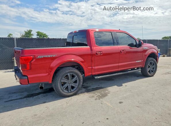 1FTFW1C13KFC96747 2019 FORD F150 Red 
