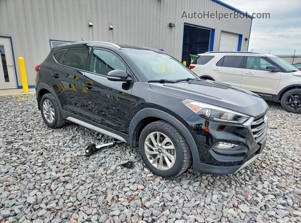 KM8J3CA23HU576503 2017 HYUNDAI TUCSON Black Front view