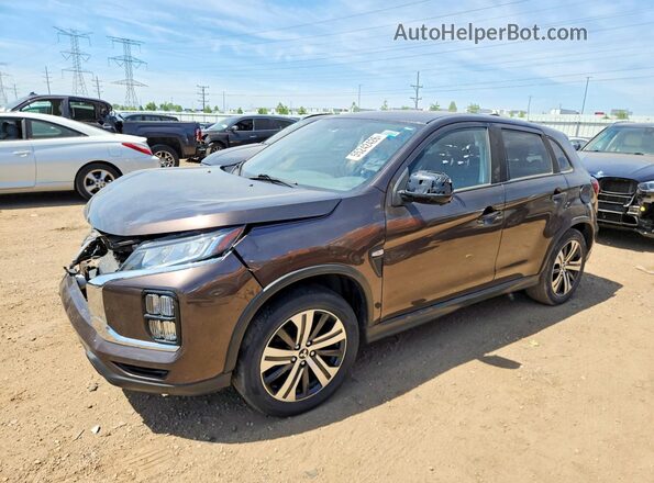 JA4AP3AU1LU016525 2020 MITSUBISHI OUTLANDER Серый Задняя левая четверть