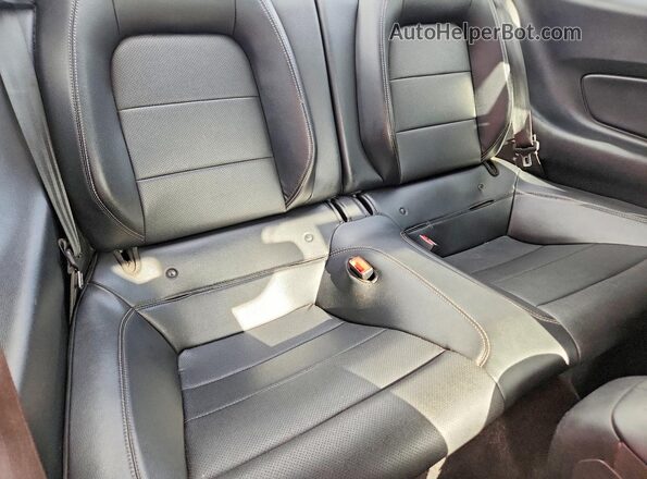 1FA6P8CF0P5309040 2023 FORD MUSTANG Белый Вид задней части салона