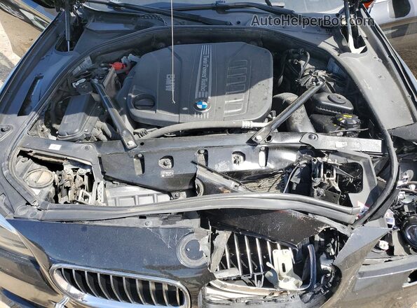 WBAFV3C5XGD687640 2016 BMW 5 SERIES Черный Вид подкапотного пространства