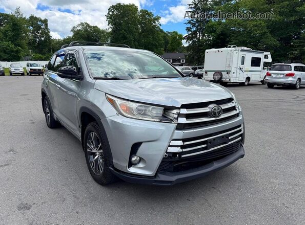 5TDBZRFH9HS367178 2017 TOYOTA HIGHLANDER Серебряный 