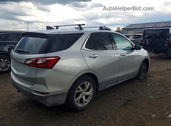 3GNAXKEX8JL165162 2018 CHEVROLET EQUINOX Silver Передня права чверть