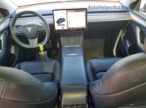 7SAYGDEE6PA041108 2023 TESLA MODEL Blue Вид щитка приладів