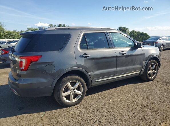1FM5K8DH4GGA49620 2016 FORD EXPLORER Gray წინა მარჯვენა