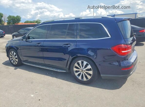 4JGDF6EE0JB088492 2018 MERCEDES-BENZ GLS-CLASS Синий 