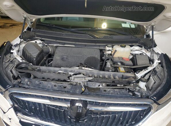 5GAEVAKW2MJ267530 2021 BUICK ENCLAVE White Widok naklejki z numerem VIN