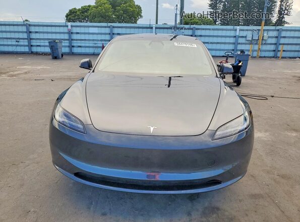 5YJ3E1EA7RF849613 2024 TESLA MODEL 3 Серый Вид сзади
