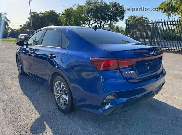 3KPF24AD4NE464503 2022 KIA FORTE Синий Задняя правая четверть