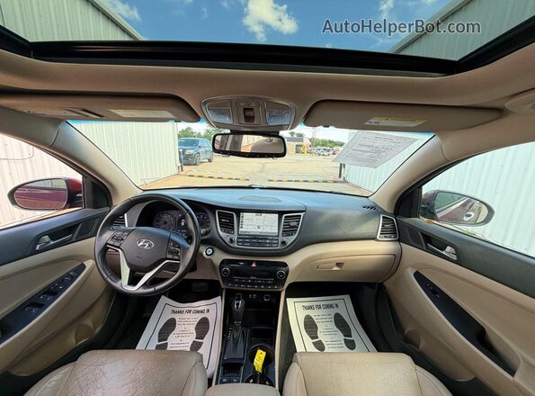 KM8J33A25GU085347 2016 HYUNDAI TUCSON Red 