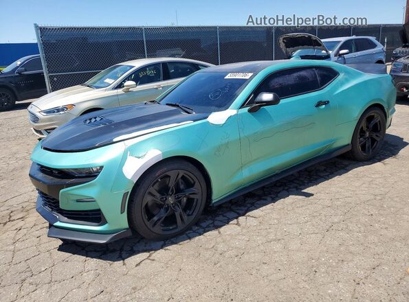 1G1FH1R76L0123646 2020 CHEVROLET CAMARO Green 