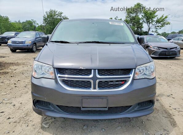 2C4RDGBG7GR252228 2016 DODGE CARAVAN Gray უკანა ხედი