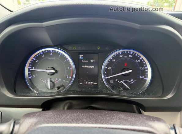 5TDJZRFH5JS908423 2018 TOYOTA HIGHLANDER White Instrument cluster view