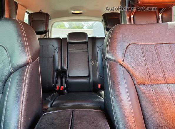 4JGDF6EE2GA709777 2016 MERCEDES-BENZ GL-CLASS Black Widok wnętrza z tyłu
