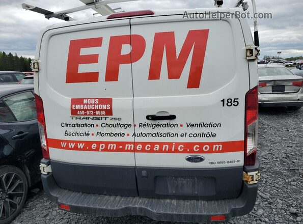 1FTYR1ZM0JKA00283 2018 FORD TRANSIT White 