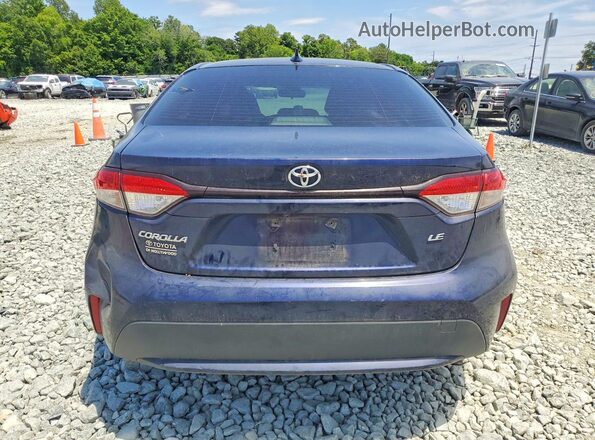 JTDEPMAE5MJ158997 2021 TOYOTA COROLLA Blue 
