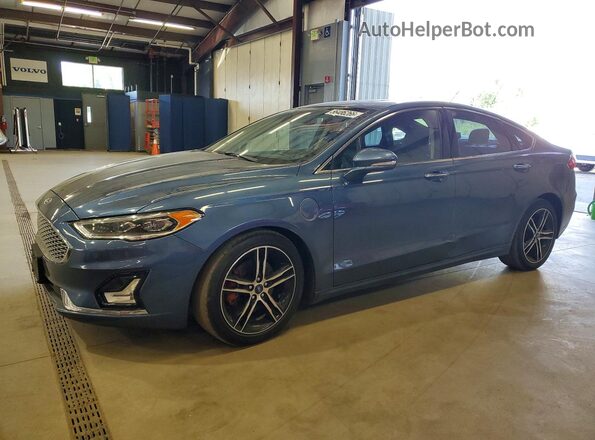 3FA6P0SU4KR212849 2019 FORD FUSION Blue 
