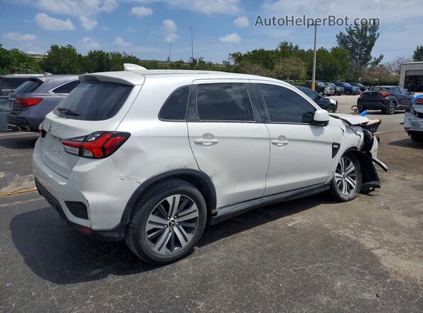 JA4APUAUXMU028325 2021 MITSUBISHI OUTLANDER White Przód prawy