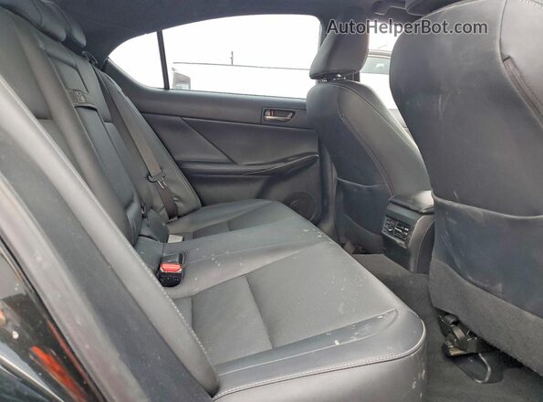 JTHDA1D2XN5118047 2022 LEXUS IS Black უკანა სალონის ხედი