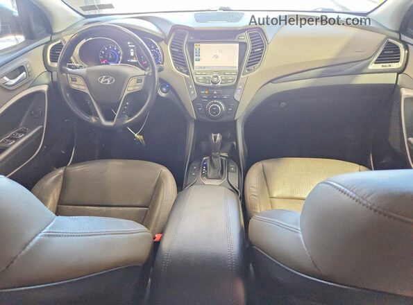 5XYZWDLA5GG362086 2016 HYUNDAI SANTA Gray 