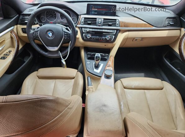 WBA4F7C38HG788346 2017 BMW OTHER Red Widok zestawu wskaźników
