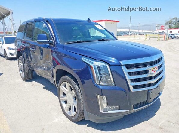 1GYS4CKJ2KR103353 2019 CADILLAC ESCALADE Blue Հետևի աջ