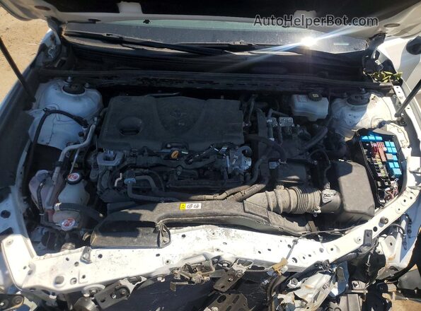 4T1AA1AB4NU014048 2022 TOYOTA AVALON White Vista del compartimento del motor