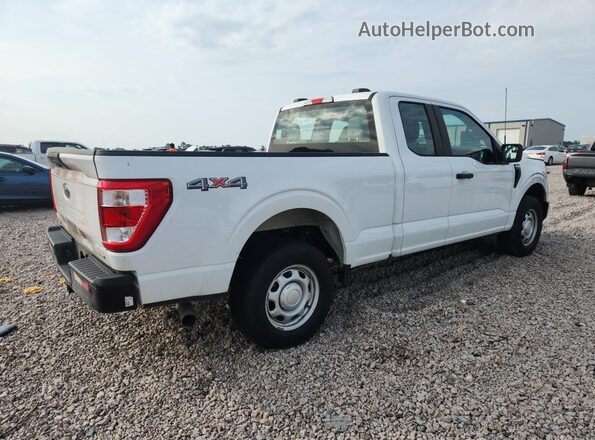 1FTEX1EP1MFC69320 2021 FORD F150 White Front right