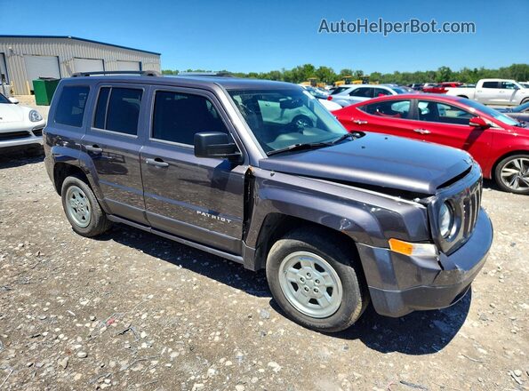 1C4NJPBB4GD601473 2016 JEEP PATRIOT Gray 