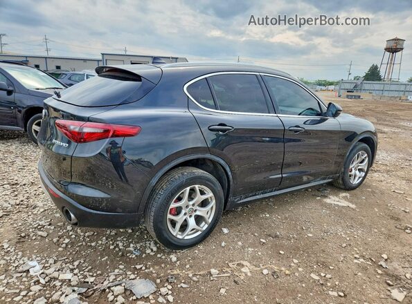 ZASPAKAN0K7C32245 2019 ALFA ROMEO STELVIO Black წინა მარჯვენა