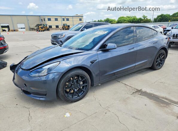 5YJ3E1EA7PF618756 2023 TESLA MODEL Gray 